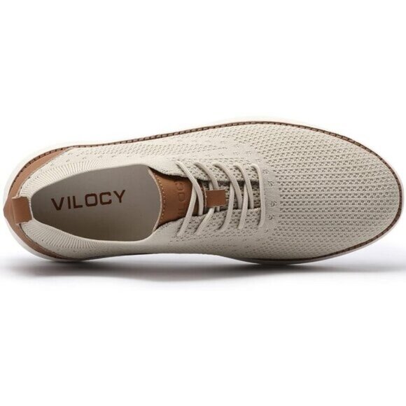 vilocy men's mesh dress sneakers Men's Dress Casual Shoes Oxfords Business Comfortable Sneakers